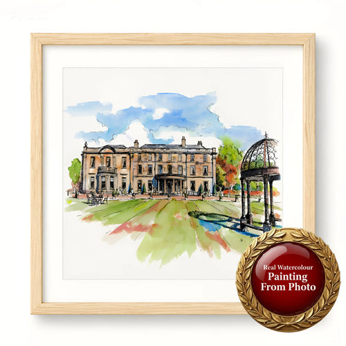 Wedding Venue Portrait From Photo