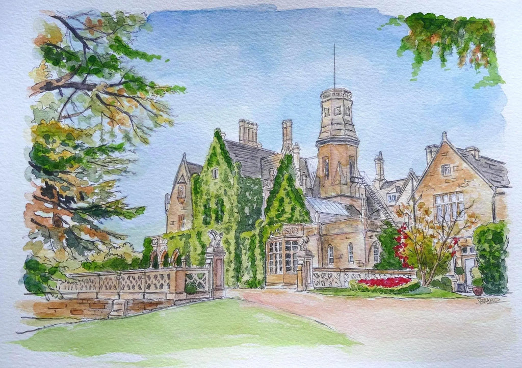 Wedding Venue Portrait From Photo