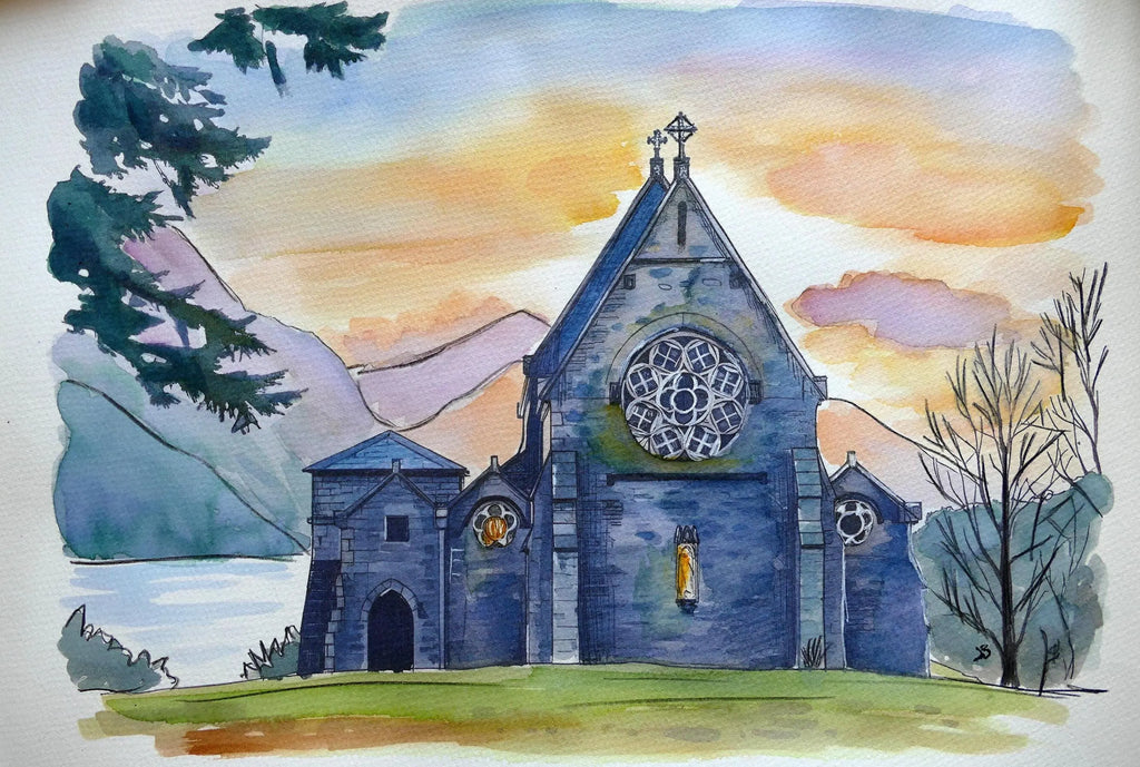 Wedding Venue Portrait From Photo
