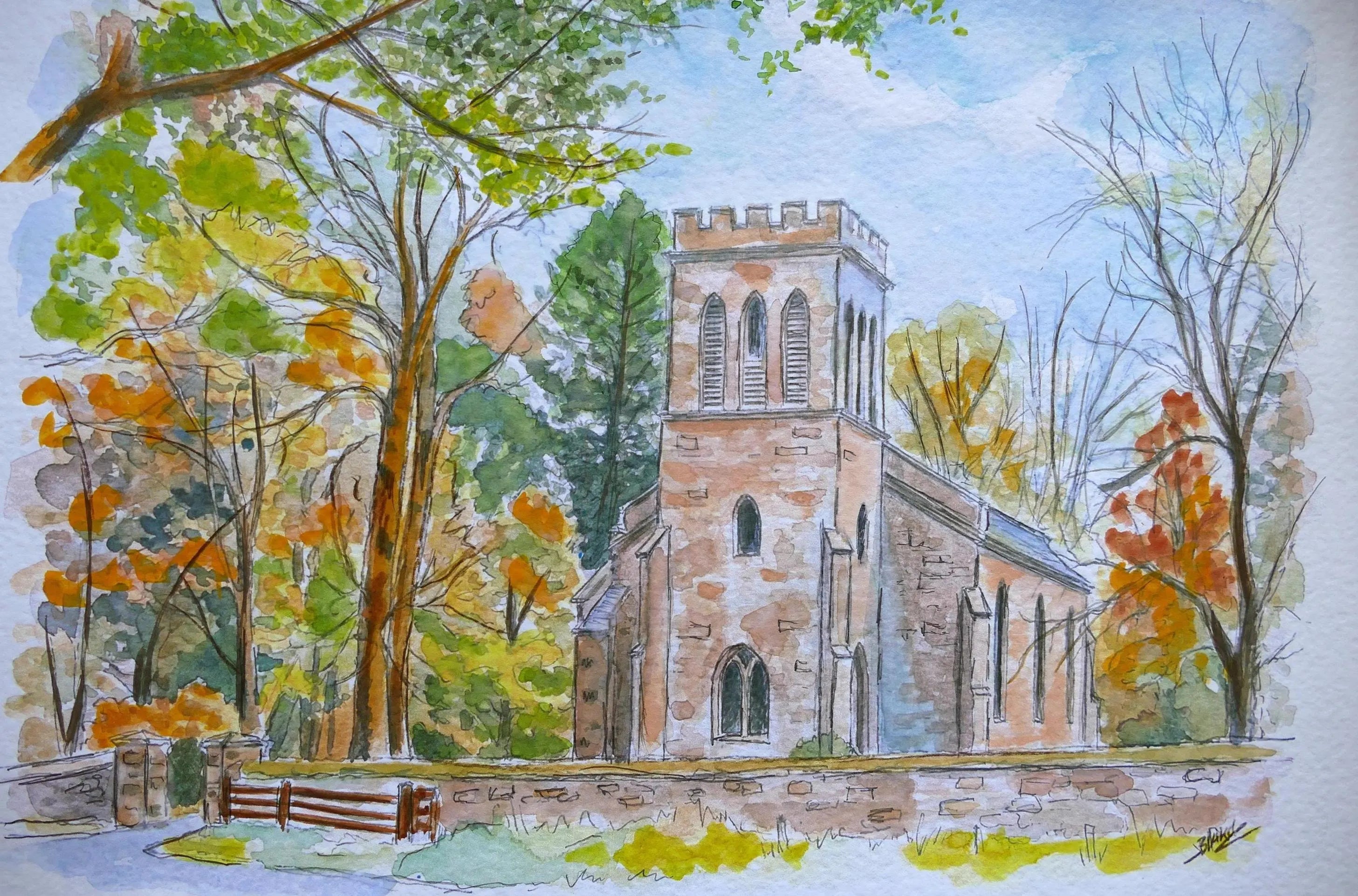 Wedding Venue Portrait From Photo