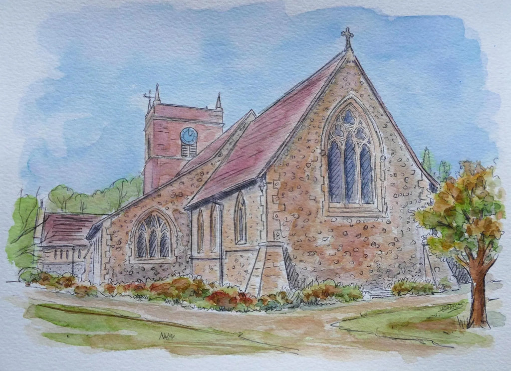 Wedding Venue Portrait From Photo