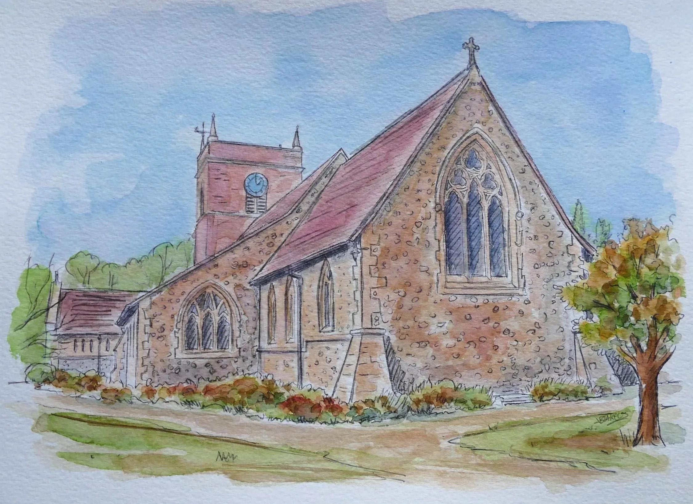 Wedding Venue Portrait From Photo