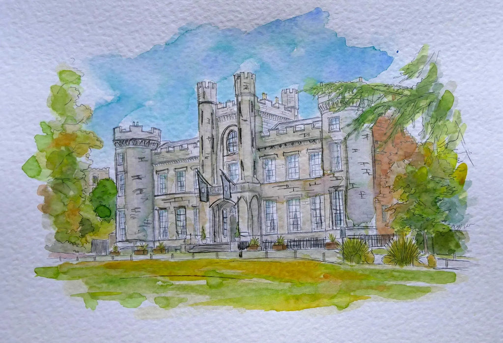 Wedding Venue Portrait From Photo