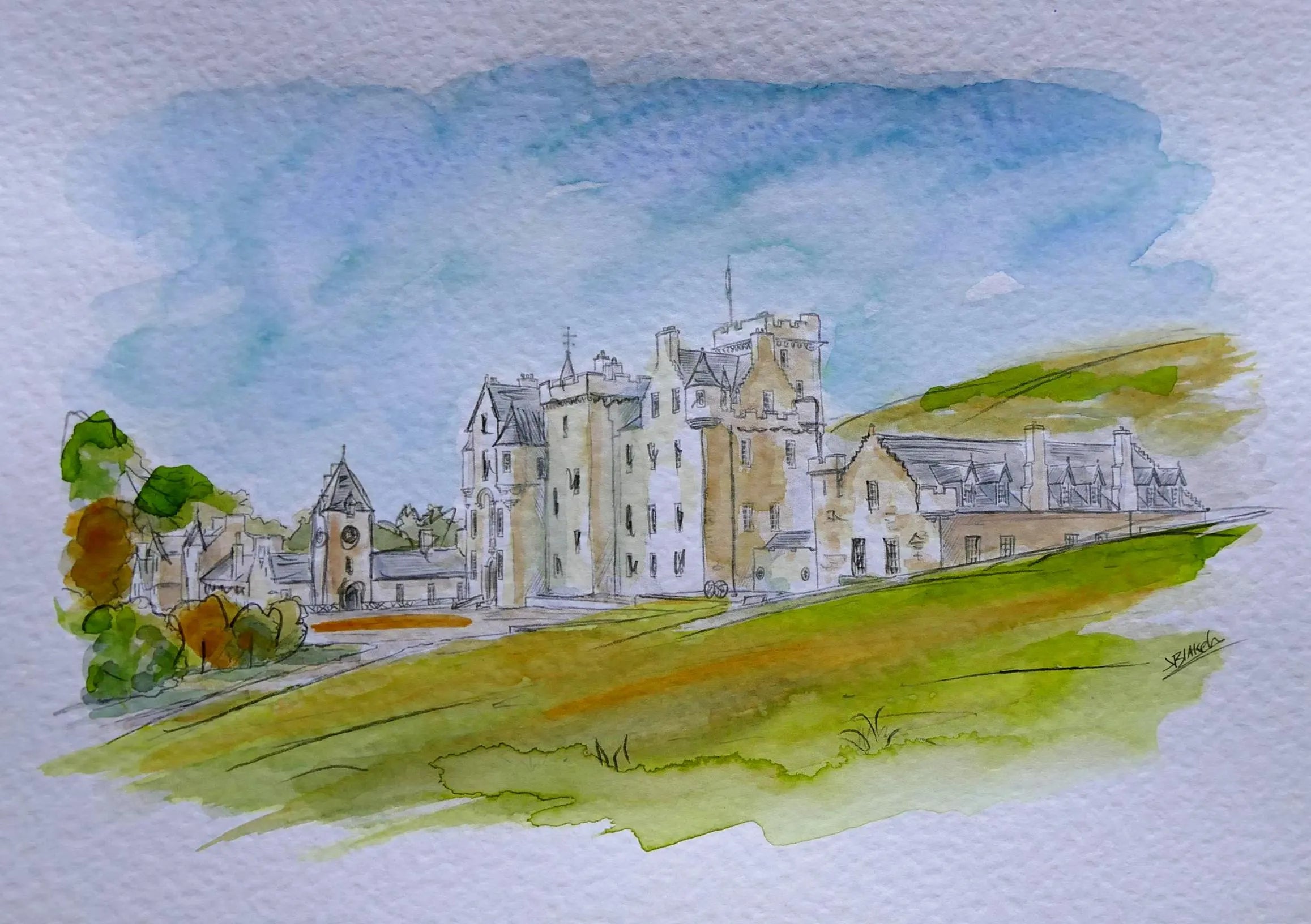 Wedding Venue Portrait From Photo