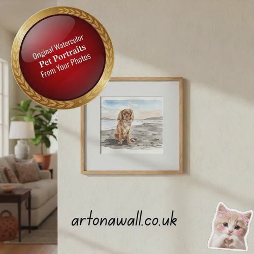 watercolour pet portraits near me 