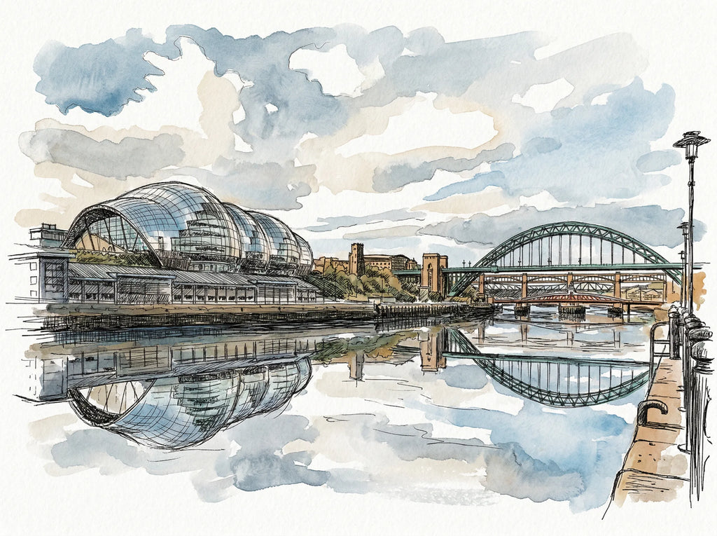 Personalised Wedding Venue Portrait — Hand-Painted From Your Photo