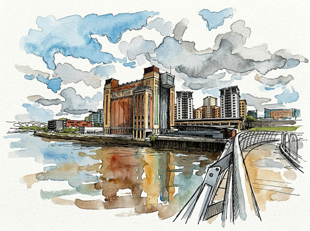 Personalised Wedding Venue Portrait — Hand-Painted From Your Photo